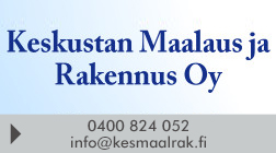 Keskustan Maalaus ja Rakennus Oy logo